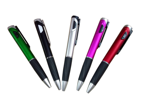 Cheap Promotional Ball Point Pen/Advertising Plastic Gift Pen LED light