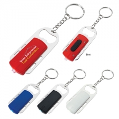 Hot Sell promotion keychain light LED keychain
