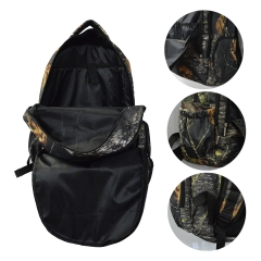 600D Camo backpack customer printing backpack