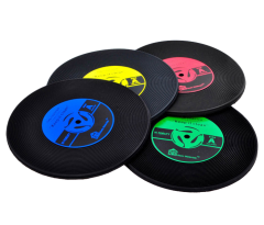 Full color printing Records Coaster