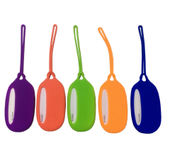 Simple  Luggage Tag in colorful Silicone Luggage Tags