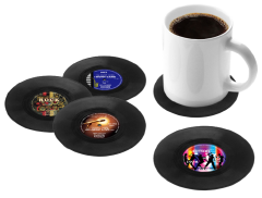 Full color printing Records Coaster