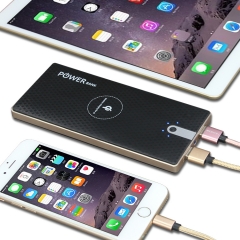 Fast Charging 5W Wireless Charger 8000mah Power Bank for Cell Phones