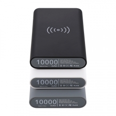 New arrival Good Quanlity Wireless Charger Power Bank 10000mah with Large Capacity