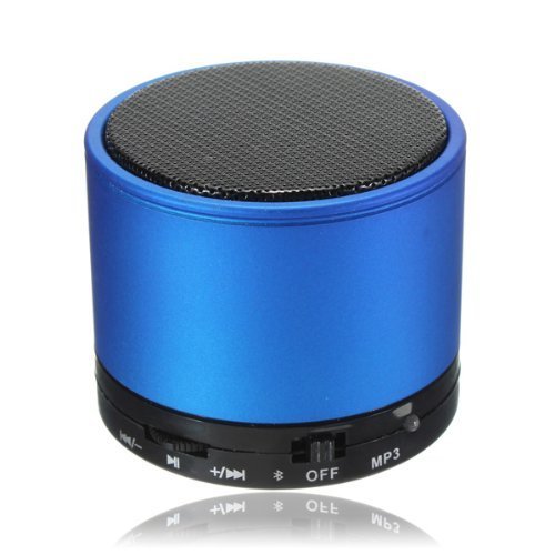 Cheap Promotional Round Metal Mini Bluetooth Speaker with FM Radio