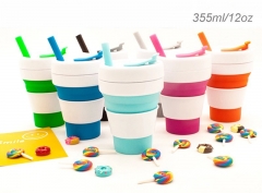 12OZ Silicone Collapsible Mug