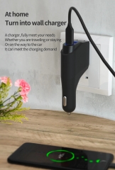 Dual Port Car and Wall 2 in 1 Charger