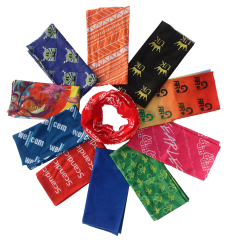 Cheap price Tube Bandana with customized design .